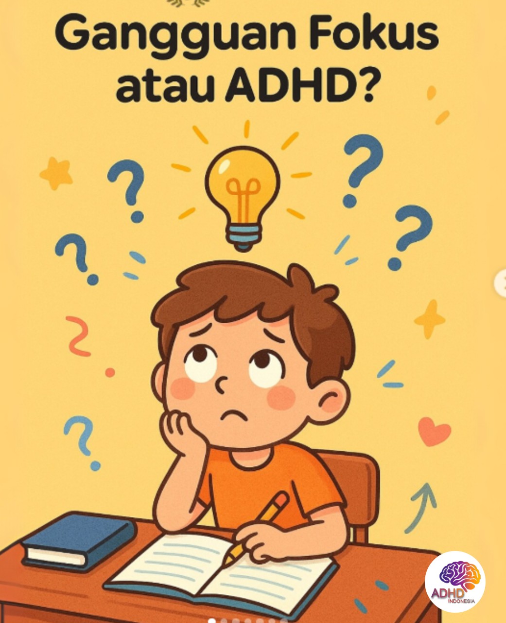 ADHD dan Kesulitan Fokus Anak: Edukasi untuk Keluarga di Kabupaten Kepulauan Yapen