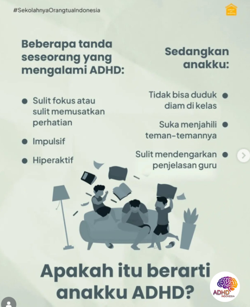 Ciri dan Gejala ADHD pada Anak Usia Dini di Kabupaten Kepulauan Yapen