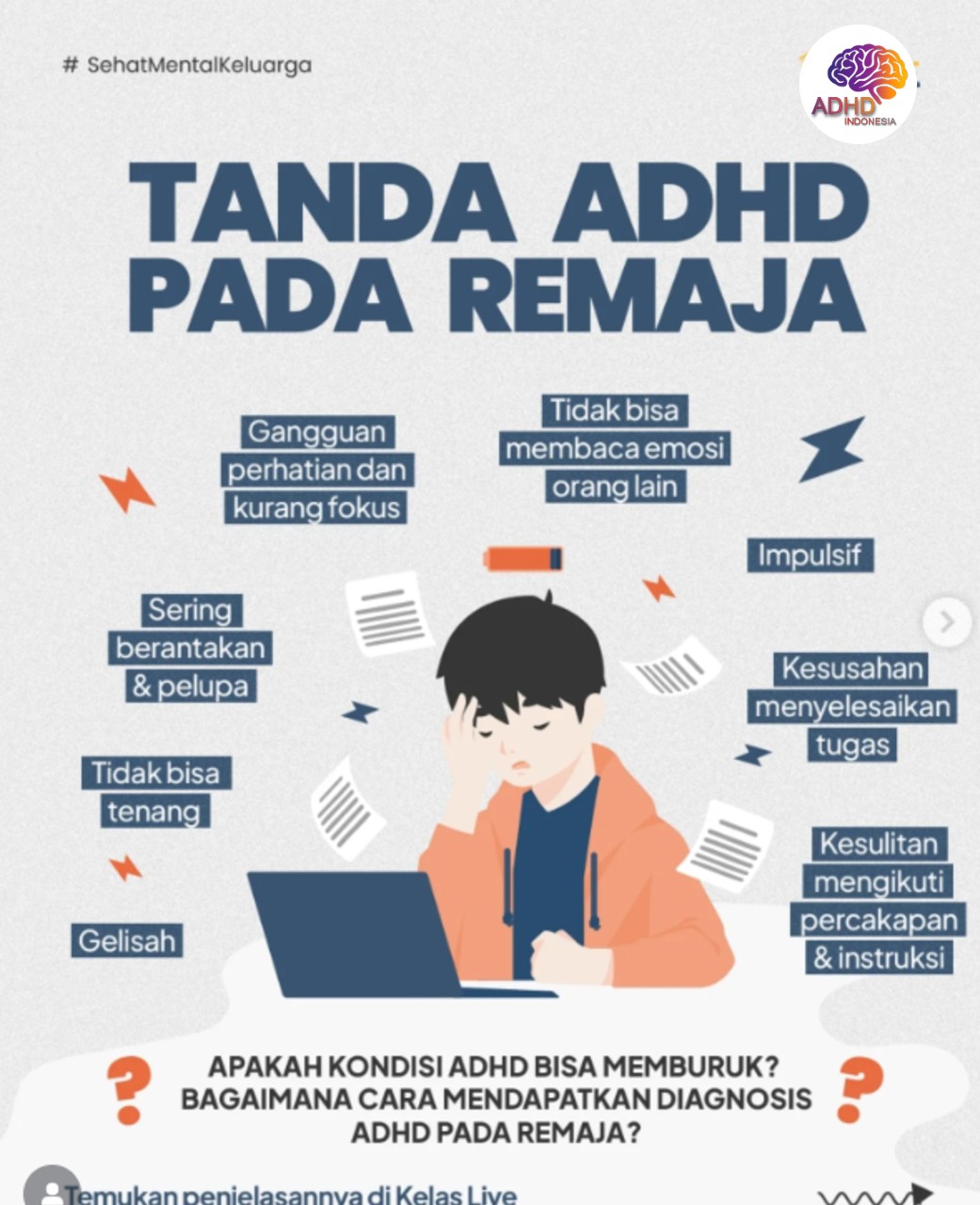 Screening ADHD Non-Diagnostik: Edukasi Awal bagi Orang Tua di Kabupaten Kepulauan Yapen
