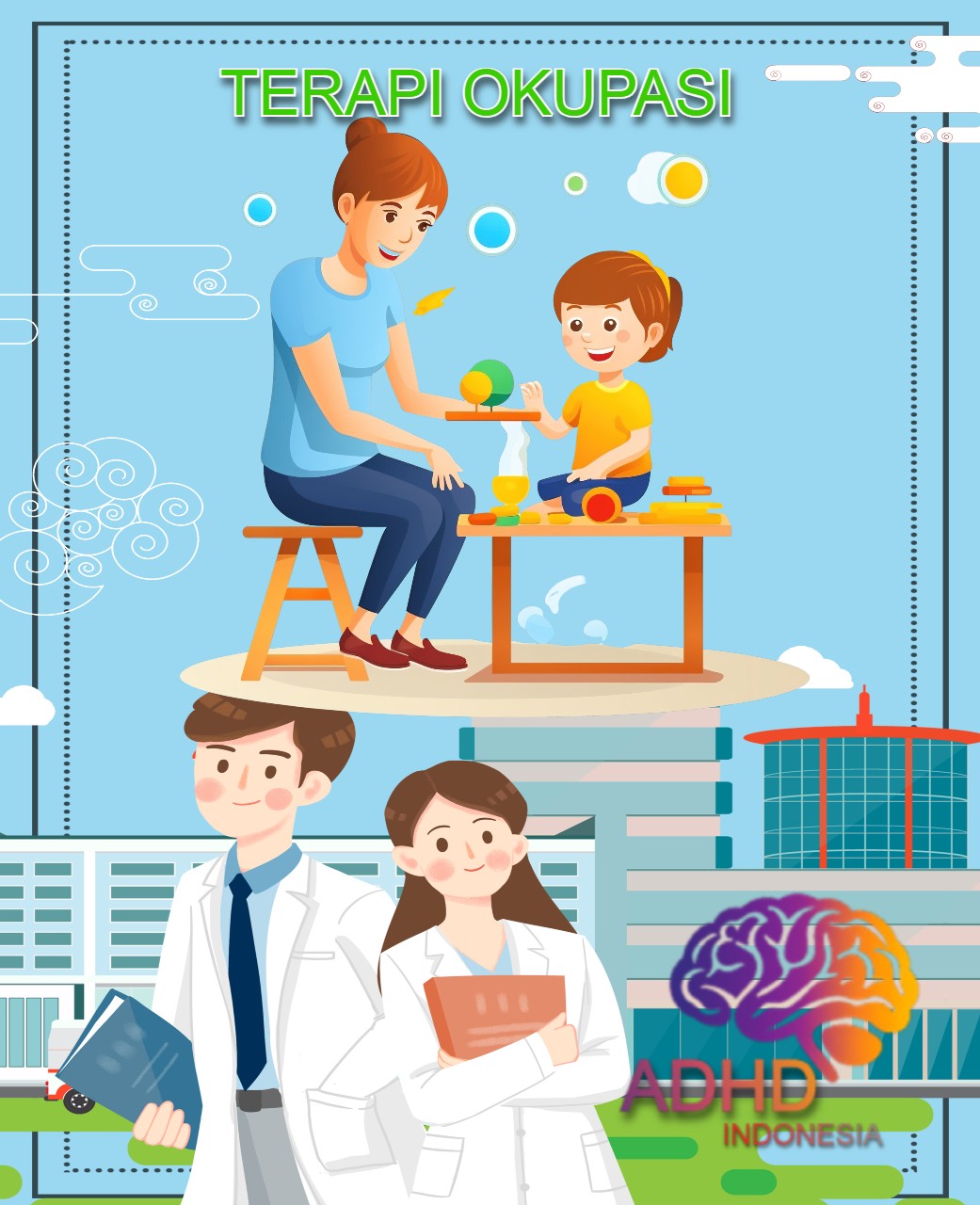 Rujukan untuk Terapi Okupasi untuk Anak ADHD Indonesia Kabupaten Kepulauan Yapen
